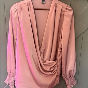 Elegant Pink Women's Top